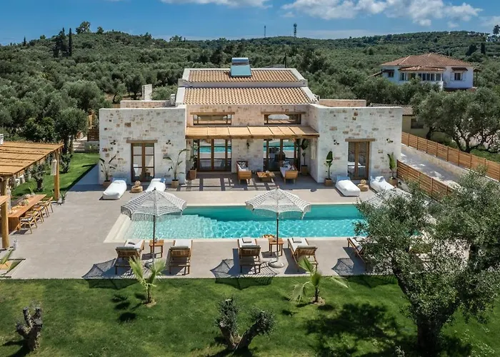 Вилла White Stone Hesperia - Poolside Escape Close To Laganas Литакия