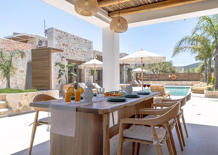 White Stone Hesperia - Poolside Escape Close To Laganas Вилла Литакия